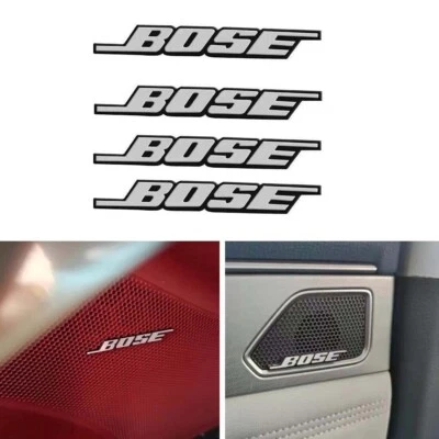 4 x Compatible with Bose Speaker Badge replacement 45 x 5mm - Image 1 of 3