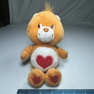 Care Bears Tenderheart Bear Plush 9 Inch Stuffed Animal 2002 Orange Tender Heart - Picture 1 of 8