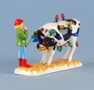 Dept 56 Snow Village Accessory: DECORATING ELSIE FOR CHRISTMAS, MINT Condition! - Picture 1 of 6