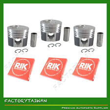 Piston + Ring Kit Set Oversize 78mm (+0.50mm) Mitsubishi K3F x3 PCS (P252950)