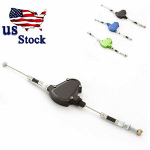 USA Stunt Cable Clutch Pull Cable Lever Easy System For HONDA SUZUKI YAMAHA BLK
