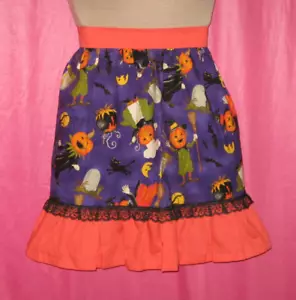 Medio delantal hecho a mano para mujer - multicolor - Halloween - PRECIO DE LIQUIDACIÓN - Imagen 1 de 2