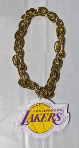 Los Angeles Lakers Foam Fan Chain - LIGHT UP - Team LED Necklace Big Logo NEW - Picture 1 of 1
