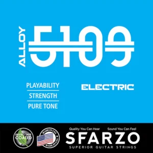 Sfarzo Alloy 5109 Electric Guitar Strings gauges 10-52 - Picture 1 of 1