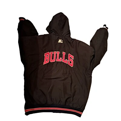 Chaqueta De Colección Chicago Bulls Starter Talla M Michael Jordan Team Años 90 Buen Abrigo  Foto 1 de 4