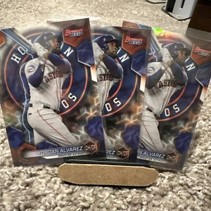 Yordan Alvarez 2023 Bowman's Best Refractor #46 Houston Astros (3) - Picture 1 of 3