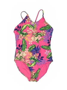 Gap Kids Girls Pink One Piece Swimsuit 10 - Picture 1 of 2