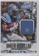 2015 Panini National Convention Rookie Cracked Ice Ameer Abdullah #65 Rookie RC