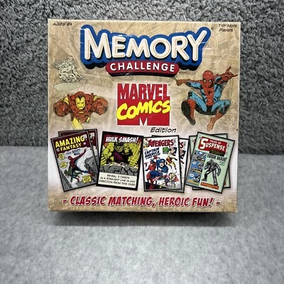 New MARVEL COMICS EDITION 2012 Memory Challenge Classic Matching, Heroic Fun! - Image 1 of 4