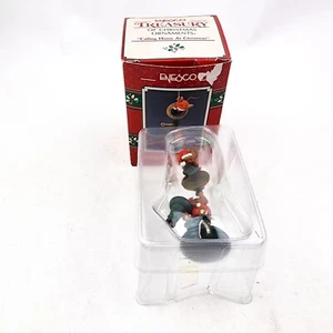 Weihnachtsschmuck Enesco Treasury of Christmas Calling Home 1990 mit Box - Bild 1 von 9