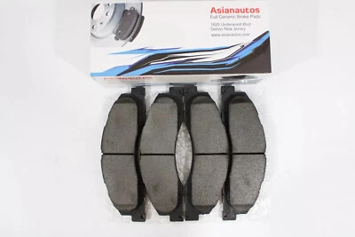 Pastillas de freno delanteras de cerámica completa Asianaautos para Ford E-350 Super Duty 2008-2023 Foto 1 de 4