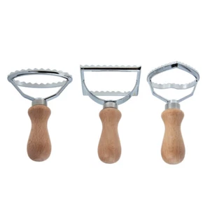 3pcs Cookie Blatt Puttu Flanera Flan Trichter Kuchen Sambusa Wonton Form - Bild 1 von 12