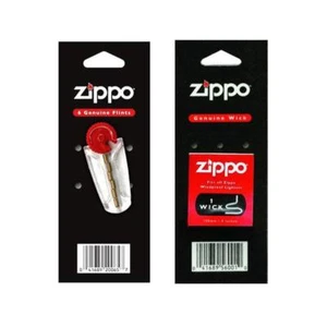 GENUINE ORIGINAL ZIPPO FLINTS AND WICKS - Picture 1 of 7