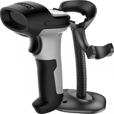 Inateck Barcode Scanner Bluetooth mit Ständer, 35m Reichweite,  BCST-70 - Bild 1 von 4