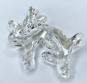 6790 Swarovski Element Kristalle Koralle Anhänger Crystal Moonlight 30mm 3 Stück NEU - Bild 1 von 1