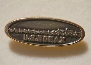Vintage Pin Borax Co. Mitarbeiter 10k Gold Death Valley Mule Team SELTENER FUND! - Bild 1 von 2