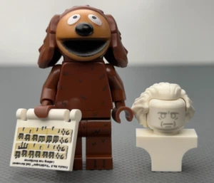 LEGO Rowlf the Dog The Muppets Minifigure CMF 71035 Figure with White Head Bust - Picture 1 of 9