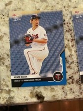 2020 TOPPS NOW BLUE PARALLEL FINALIST CARD 32/49 TWINS KENTA MAEDA #OS-07