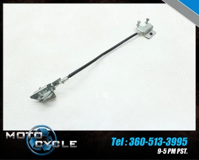 Yamaha FZ6R FZ6 FZ600 R 2009 Fazer cierre asiento trasero cable pasajero 09 Y43 Foto 1 de 4
