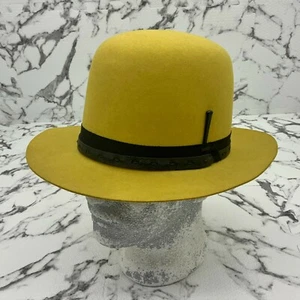 Men’s Bailey of Hollywood Mustard Yellow Brodnax Hat | Large - Picture 1 of 5