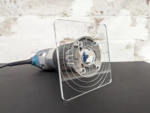 MAKITA Router Base 6" Square Trimmer RT0700 RT0702 DRT50 KATSU PLATE Guide Clear - Picture 1 of 6