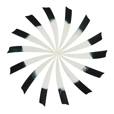 5" Archery Arrow Fletching Shield Turkey Feathers Right Wings Left Wings DIY - Image 1 of 4