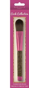 NEW Danielle Creations Cork Collection Foundation Brush #D3618PK WO31 - Picture 1 of 2