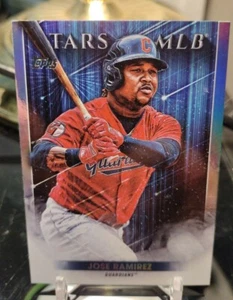 2022 Topps Series 1 Stars of MLB Chrome Refractor #7 JOSE RAMIREZ Guardians - Bild 1 von 2
