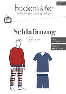 Patrón de corte "Escarabajo de hilo" pijama hombre - Imagen 1 de 3