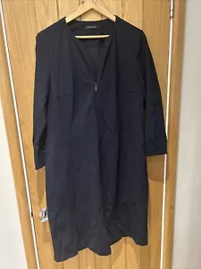 Strenesse Navy Day / Work Dress - Picture 1 of 5