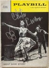 Chita Rivera & Carol Lawrence Signed Playbill West Side Story Replacement Cast