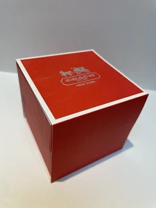 Reisebus kleine rote Box mit Ärmel 3,25 x 3,25 x 3" - Bild 1 von 3