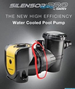 Davey Silensor Pro Pool Pump Body Housing CLAMP SP200SVP See Pics. - Picture 1 of 8