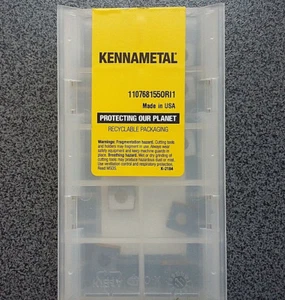 ¡VENTA! 10 x PLACAS DE CORTE REVERSIBLES KENNAMETAL SCMT 09T308LF KC9125 - Imagen 1 de 2