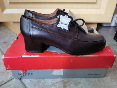 Blondo женщин из натуральной кожи туфли размер 7,5 Dover 2022-12 темно-коричневый новый - Изображение 1 из 4