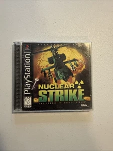 Nuclear Strike (Sony PlayStation 1, 1997) PS1- Complete CIB Authentic Video Game - Picture 1 of 16