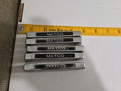 Винтажные ручки для выдвижных ящиков инструментов Matco 4 дюйма лот из 5 - Изображение 1 из 2