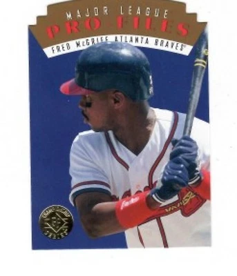 1995 SP Championship Die Cuts #21 Fred McGriff MLP Atlanta  ID:62917 - Image 1 of 2