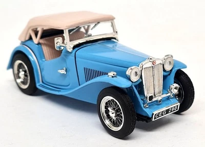 Vitesse 1/43 MG TC Cerrado Convertible Clipper Azul 29151 Diecast Escala Modelo Coche Foto 1 de 4