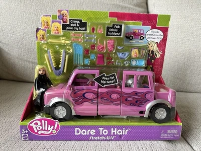 Vintage 2003 Polly Pocket Dare To Hair Playset Mattel C3376 Excellent New In Box - Image 1 of 4