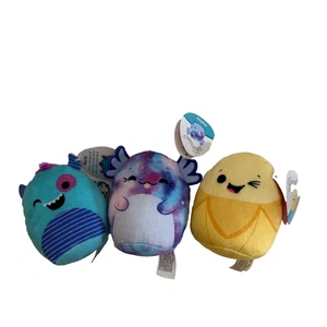 Squishmallow McDonald's Plush Lot of 3 Minis 3" Kellytoy - Foto 1 di 6