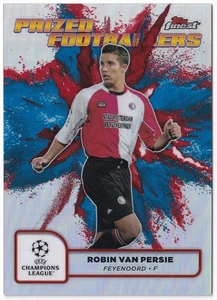 Topps Finest UEFA UCC 2024-25 Robin Van Persie Red & Blue Fusion SP - Picture 1 of 2