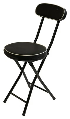 Cushioned Padded Folding Stool - Image 1 of 4