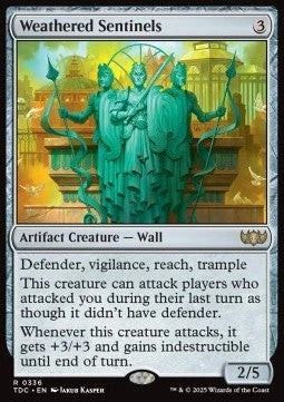 Magic/MTG Weathered Sentinels TDC-336 Rare Englisch Neu - Bild 1 von 2