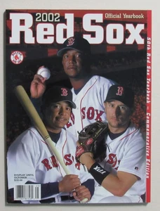 Anuario oficial del equipo de los Medias Rojas de Boston 2002 Martínez/Ramírez cubierta 186046 - Imagen 1 de 1