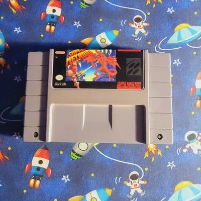 ✅ AUTHENTIC Tested Super Metroid SNES Super Nintendo - Image 1 of 3