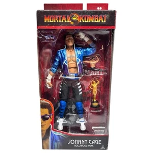 McFarlane Toys Mortal Kombat Johnny Cage Hollywood Hunk Action Figure Rare New - Picture 1 of 19