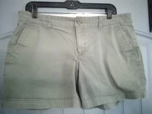 Pantalones cortos verdes Old Navy Everyday para mujer talla 12 mezcla de algodón - Imagen 1 de 3