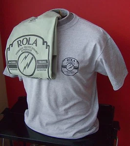 ROLA VINTAGE GUITAR SPEAKER T-SHIRT SIZE X-LARGE and all other sizes - Picture 1 of 4