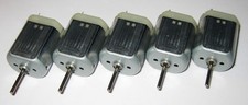 5 X Mabuchi Fk-280 Motors - 10 to 15 VDC - Model Train Motor - 8000 RPM